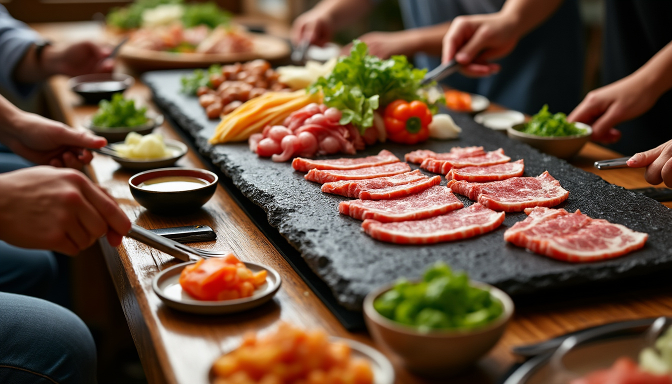 découvrez l'art convivial de la pierrade, une cuisine naturelle et gourmande à partager en famille ou entre amis, pour des moments chaleureux et authentiques.