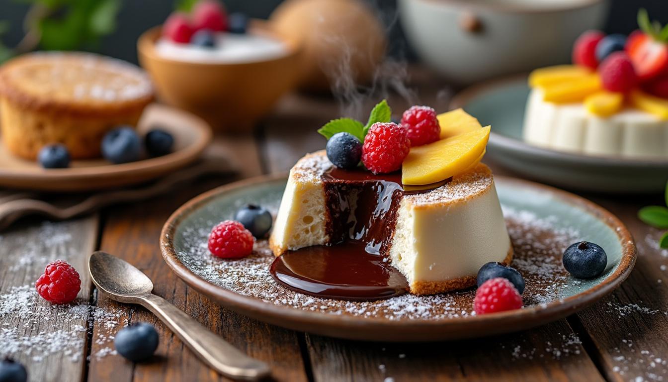découvrez nos recettes de desserts sans gluten, simples et rapides à préparer pour des moments gourmands et adaptés à tous les régimes.