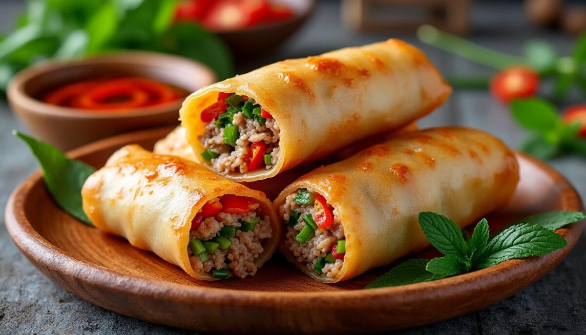 Délicieux nems croustillants au porc : la recette traditionnelle à ne pas manquer