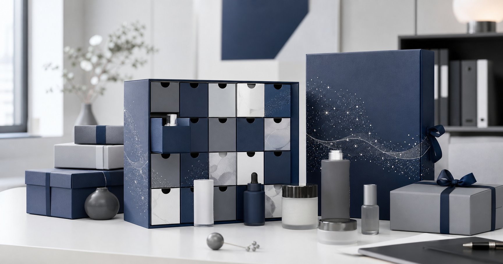 Calendrier Avent Nuxe coffrets cosmetiques luxe