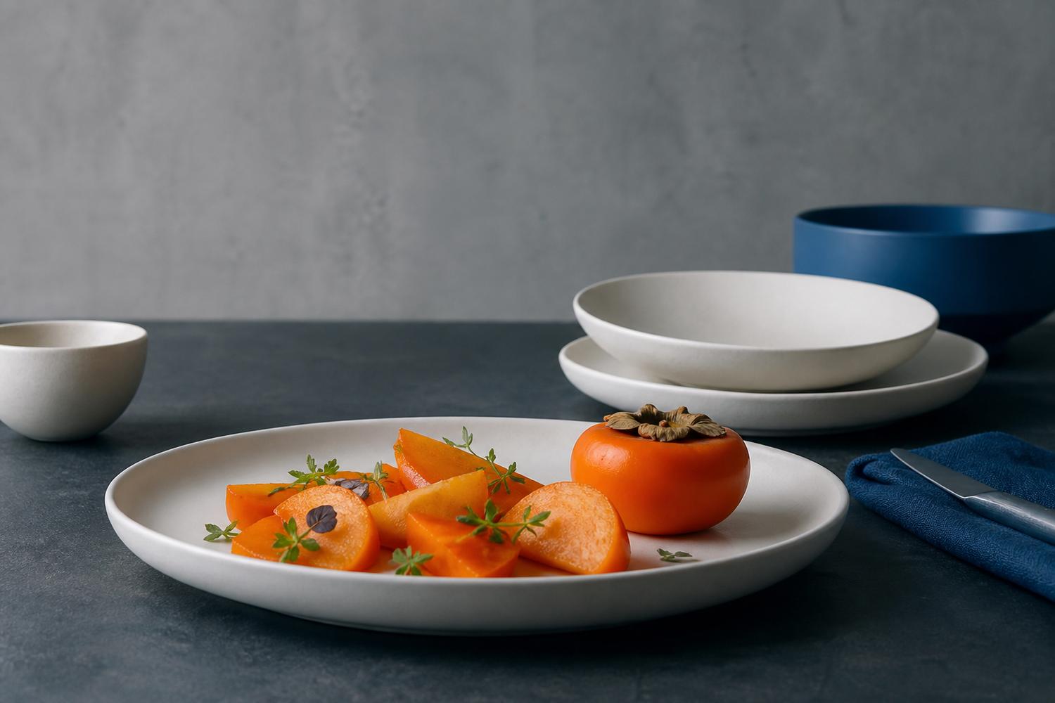 Kaki : recettes classiques pour sublimer vos plats avec élégance