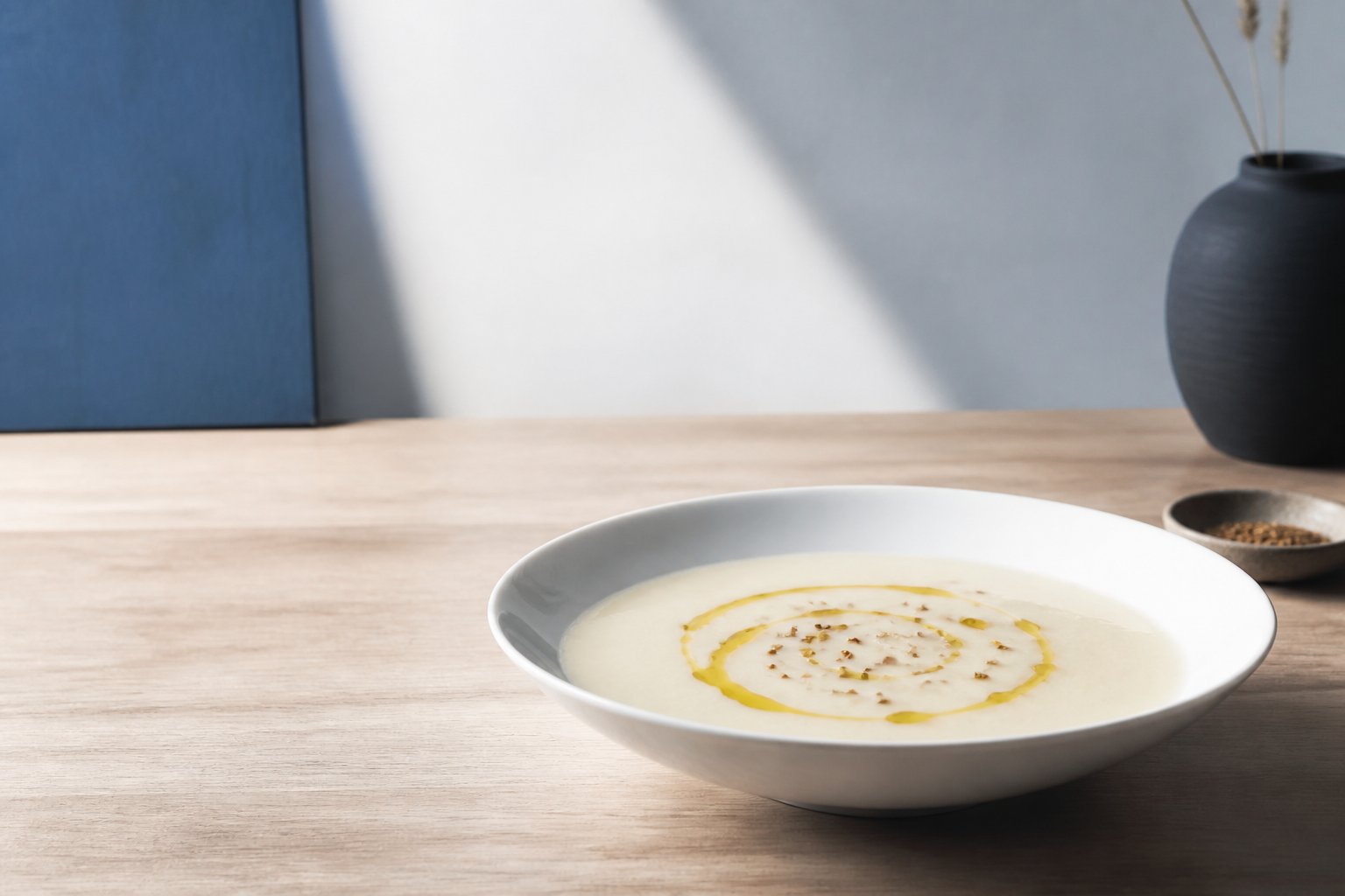Photographie illustrant velouté crémeux panais réchauffer soirées