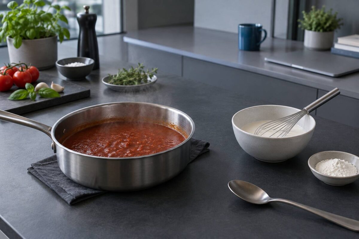 Les astuces incontournables pour épaissir une sauce avec succès